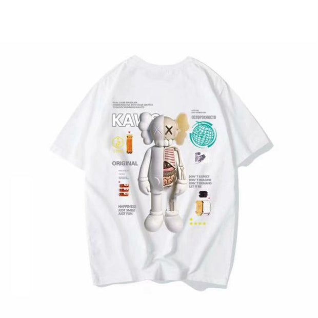 Personality trend loose wild ins Hong Kong style T-shirt