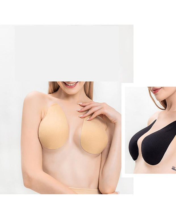 Silicone Push Up Invisible Bra Adhesive Nipple Cover Bust Lifter