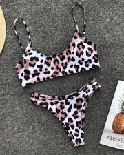 Leopard Strap Bra With - Xmadstore