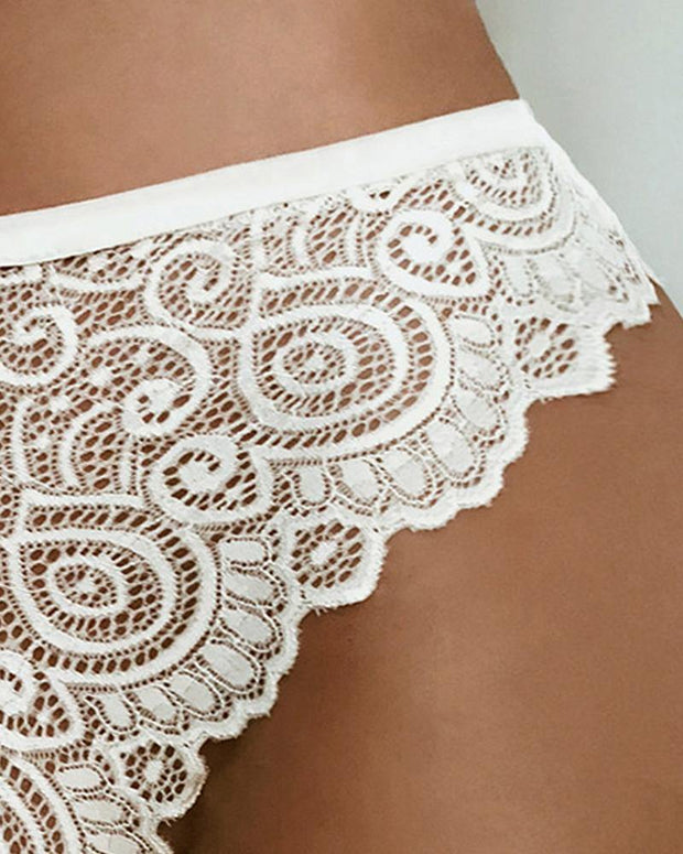 Guipure Lace Hollow Out Panty - Xmadstore