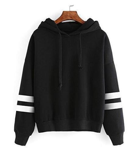 Fashion street sports hooded loose long-sleeved sweater