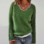 Knitted Women's Tops Fashion Warm Sweater